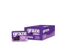 Graze Cocoa Vanilla Protein Oat Flapjacks, Vegetarian Healthy Snacks, High in Fibre, 3 Bars per Punnet, Whole Oats & Natural Flavours (9 x 53g Snacks)