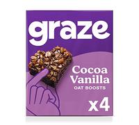 Graze Healthy Snacks - Cocoa Vanilla Vegan Snack Bars-4x30g