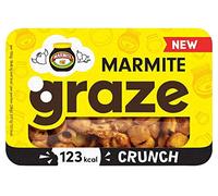 Graze Healthy Snacks - Marmite Crunchy Mixed Snack, Vegan friendly 28g