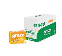 Graze - Lemon Drizzle Flapjack Oat Bars - Healthy Snacks with Whole Oats and Natural Flavours - 8 x 3 Snack Bars, 24 Snacks total
