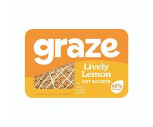 Graze Live Lemon Flapjack Punnet PK9