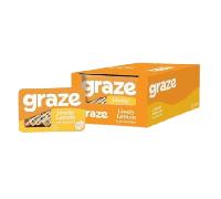 Graze Lively Lemon Oat Boost Flapjack 50g - Case of 9 [Best Before: 13/10/2025]