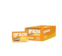 Graze - Lively Lemon Oat Flapjacks Snacks - Vegetarian Snacks Made With Whole Oats and Natural Flavours - Pack of 9 snacks