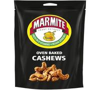 Graze Marmite Cashews 90g(6 Pack), Tasty cashew nuts baked with lots of lovely marmite seasoning, no artificial colours or preservatives in sight, No added sugar,