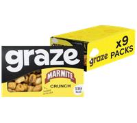 Graze Marmite Crunch 28g - Case of 9 [Best Before: 11/08/2025]