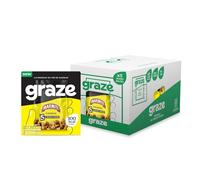 Graze - Marmite Crunchy Snacks Multipack - Healthy Snacks Alternative to Crisps - Ideal if you Love Corn, Broad beans and Corn hoops mixed Vegan Snacks (25 x 22.5g)