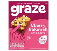 Graze Oat Boosts Cherry Bakewell 4 x 30g