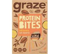 Graze Protein Bites Banana Oat Squares 120g (4x30g) Pack of 3