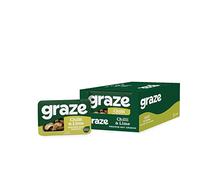 Graze Punchy Chilli and Lime Nutty Protein Power - Vegan Snacks, Low calorie snacks - Natural Flavours - Packaging may vary - (9 x 38g Snacks)