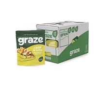 Graze Punchy Chilli and Lime Nutty Protein Power - Vegan Snacks, Savoury Sharing Bags, High in Fibre, Natural Flavours - Packaging may vary - (6 x 100g Sharing Bags)