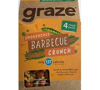 Graze Smokehouse Barbecue Crunch 4x31g (Pack of 2)