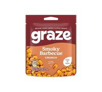 Graze Smoky Barbecue Crunch, Mixed Sharing Snacks with Corn & Pea, 1 x 38g