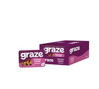 Graze - Sweet Chilli Crunch Snacks - Healthy Snacks Alternative for Crisps, Mixed Nuts & Pretzels -Ideal if you Love Corn, Broad beans and Corn hoops mixed Savoury Vegan Snacks (9x100g) (8x100g)
