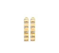 graziela 18K yellow gold Alma dos Rios diamond earrings One Size