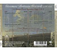 GRAZIOLI GIOVAN BATTISTA - SONATE PER CLAVICEMBALO OPP.1 E 2 (2 CD) NEW CD