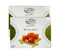 GRB Bombay Halwa Sign Of Purity Starch Based Sweets Delicious And Rich Sweet Delight in Every Bite Authentic Taste Of India 200G Pack Of 2
