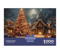 GRBASNDOU Christmas Jigsaw And Jigsaws 1000 Pieces for Adults Santa Claus Puzzle 70x50cm/1000pcs