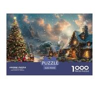 GRBASNDOU Christmas Puzzle And Jigsaw Puzzles for Adults Santa Claus 1000 Pieces 70x50cm/1000pcs