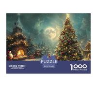 GRBASNDOU Christmas Puzzles Santa Claus Jigsaw 1000 Pieces for Adults 70x50cm/1000pcs