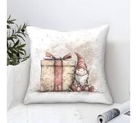 GRBASNDOU Pillow Covers with Christmas Motifs for Decorating Sofas, Creating A Warm Welcome at Indoor And Outdoor Events 50x50cm
