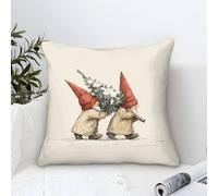 GRBASNDOU Pillow Covers with Christmas Motifs for Decorating Sofas, Creating A Warm Welcome at Indoor And Outdoor Events 50x50cm