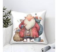GRBASNDOU Pillow Covers with Christmas Motifs for Decorating Sofas, Creating A Warm Welcome at Indoor And Outdoor Events 50x50cm