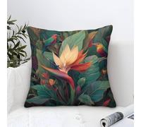 GRBASNDOU Set of Velvet Scatter Cushions for Home Office Farmhouse Style Interior Garden Deck Balcony 50x50cm