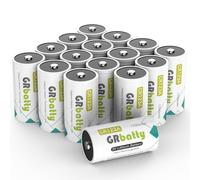 GRbatty CR123A 3V Lithium Battery Pack of 16, 1700 mAh 3 Volt CR123 Battery with High Capacity Photo 3 Volt Lithium Batteries for Torch, Safety Sensor Motion (Not Rechargeable)
