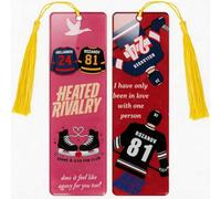 GRBeid for Heated Rivalry Merch Inspired Bookmark Stuff, Ilya Rozanov 81 Shane Hollander 24 Bookmarks Gifts Accessories Merchandise for Fans Women Men Birthday World Cup 2026 Book Lovers