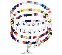 GRBeid for Heated Rivalry Merch Inspired Bracelets,Ilya Rozanov Shane Hollander Beaded Bracelet Gifts Outfits Accessories Jersey Jewelry Merchandise for TV Show Fans Women Men Birthday