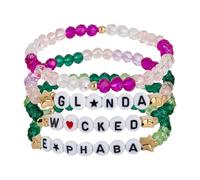 GRBeid For Wicked Merch Gifts Bracelet for Glinda for Elphaba For Wicked Fans Merchandise Decorations Costume Accessories Friendship Jewelry for women-2