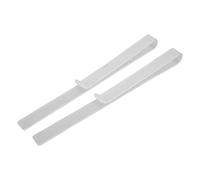 Grcfumo 1 Pair Music Stand Page Holder, Clear Acrylic Music Stand Clips, Musical Instrument Accessories for Music Reading Tool