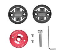 Grcfumo 1 Pc Bike Computer Support, Bike Computer Mount, Road Bike Bicycle Computer Holder Bracket Stopwatch Support for Bryton (Red)