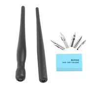 Grcfumo 1 Set Manga Cartoon Comic Drawing Painting Kit, Pen Nib Set with 2 Pen Holders, 1 Eraser and 5 Nibs, Drawing Painting Tools for Artists
