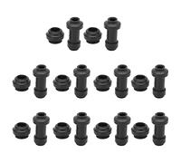 Grcfumo 10 Set Motorcycle Disc Brake Caliper Dust Cover, High Elastic Caliper Protective Cover, Universal Disc Brake Covers for Motorcycles