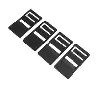 Grcfumo 4Pcs RV Refrigerator Airing Clip Device Card, Refrigerator Airing Device Service Kit, Fridge Door Prop Clips for DM26XX DM28XX