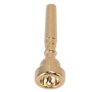 GRCFUMO 5C Trumpet Mouthpiece, Professional Copper Trumpet Mouthpiece, Luster Color Trumpet Mouthpiece Replacement for Scholars with some Basics (Gold)