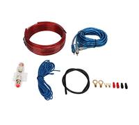 Grcfumo 8 Gauge Car Amplifier Wiring Kits with Amp Power Cable RCA Audio Line, Car Audio Wire Wiring Amplifier Subwoofer Installation Kit for Auto Repair