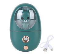 GRCFUMO Animal Facial Mist Sprayer, Cute Face Humidifier, Eye Face Mist Sprayer USB Rechargeable for Travelling 35ml 500mah (Green)