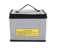 Grcfumo Fireproof Document Bag, Portable Explosion Proof Handbag, Ebike Battery Storage Bag for Charging Battery