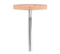 GRCFUMO Guitar End Pin Hole Reamer, Stainless Steel Guitar Tail Nail End Pin Hole Reamer, Bridge Pin Hole Hand Held Reamer T Handle for Acousticguitar, Ukulele