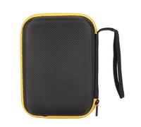 Grcfumo Handheld Game Console Carrying Case, Compact and Large Capacity Bag, Hard Case Nylon Strap for Store Console Cables