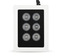 Grcfumo Infrared Fill Light, Infrared, DC12V 6W Infrared Fill Light 6 Lamps IR IP66 for Camera