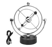 Grcfumo Kinetic Art Asteroid, Robotics Engineering Kit, Electric Astronomy Kit Perpetual Motion USB Battery Power Supply