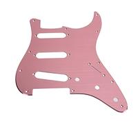 Grcfumo Matte Guitar Pickguard, Metal Protection Plate, Modern Guitar Pick Guard Scratch Plate for ST Electric Guitars (GQ64)