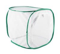 Grcfumo Mesh Cage, Foldable Net Cage, Portable Breeding Cage for Cultivating Soldier Fly, Ladybug, Dragonfly (30 * 30 * 30cm)