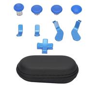 Grcfumo Metal Replacement Thumbsticks, Thumbstick Paddle Replacement Kit, Controller Metal Thumbsticks for Providing The Most Wonderful Game Experience and Feeling (Blue)