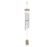 Grcfumo Pet Memorial Wind Chimes, Thickened Aluminum Tubes Wind Spinner, Exquisite Carvings Wind Catcher for Home Garden Decor