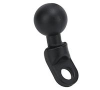 Grcfumo Rear View Mirror Ball Adapter, Angled Bolt Head Adapter Ball Base, 1in Angled Ball Adapter Phone Mount Bracket Ball Head for 10mm Mounting Hole Bike Motorbike