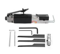 Grcfumo Reciprocating Saw, Astro Pneumatic Tool, Pneumatic Reciprocating Saw Soft Rubber Handle Cutting Air Tool with Wrench Saw Blade